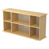 SIDEBOARD Regal offen 44,8/166,1/84 cm in Ahornfarben - Ahornfarben, Holzwerkstoff (166.1/84/44.8cm) - bümö