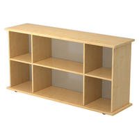 SIDEBOARD Regal offen 44,8/166,1/84 cm in Ahornfarben - Ahornfarben, Holzwerkstoff (166.1/84/44.8cm) - bümö