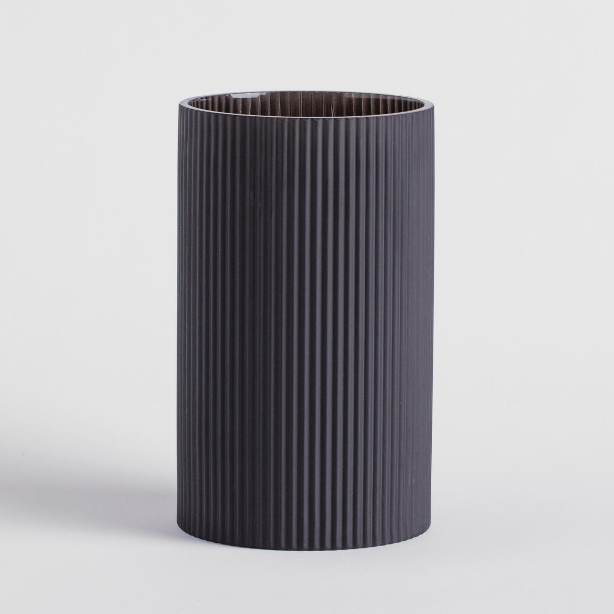 VASE Veer - Schwarz, Glas (25cm) - home&you