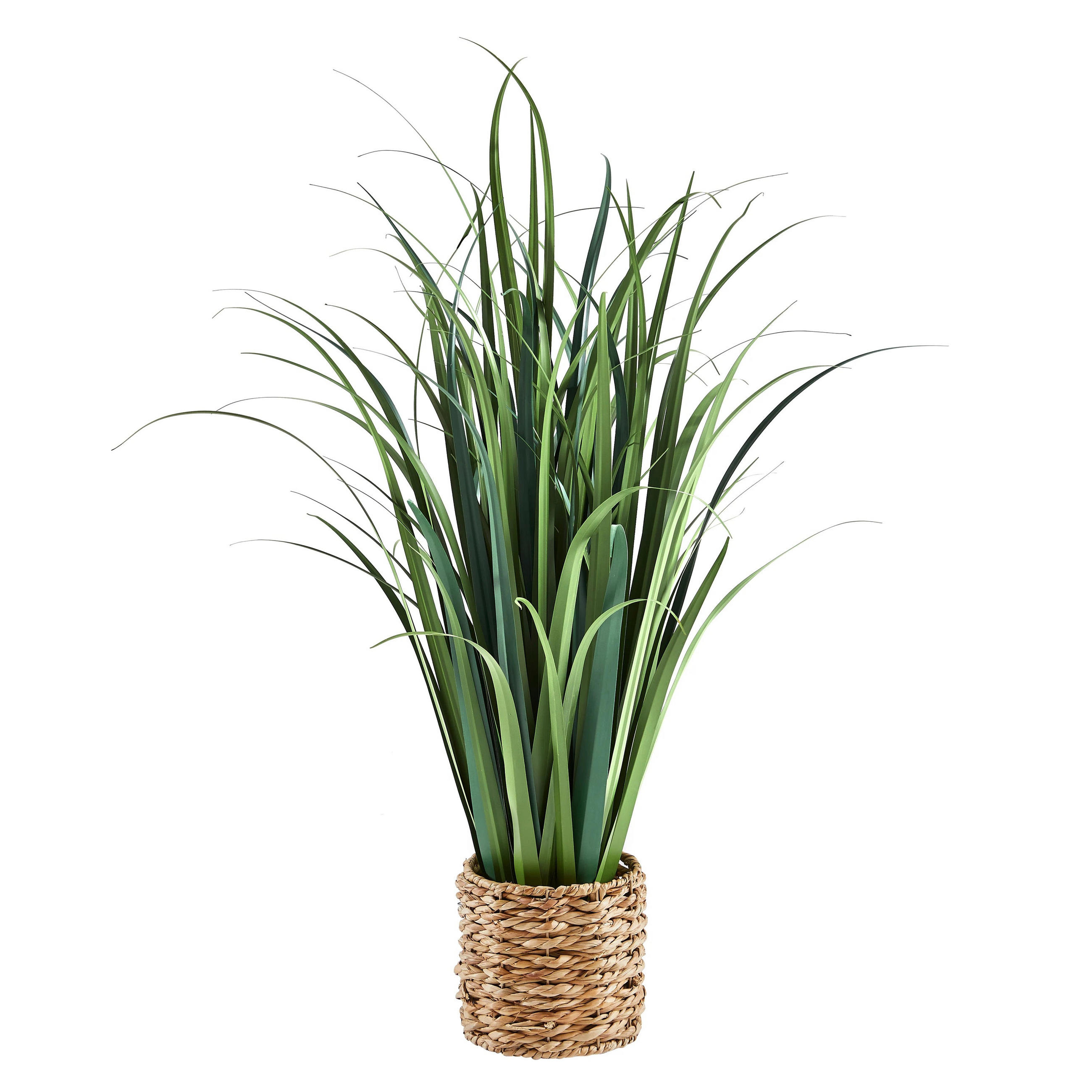 KUNSTPFLANZE Künstliches Gras – Alaric 90 cm - Grün, Kunststoff (90cm) - aplanta