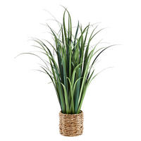 KUNSTPFLANZE Künstliches Gras – Alaric 90 cm - Grün, Kunststoff (90cm) - aplanta