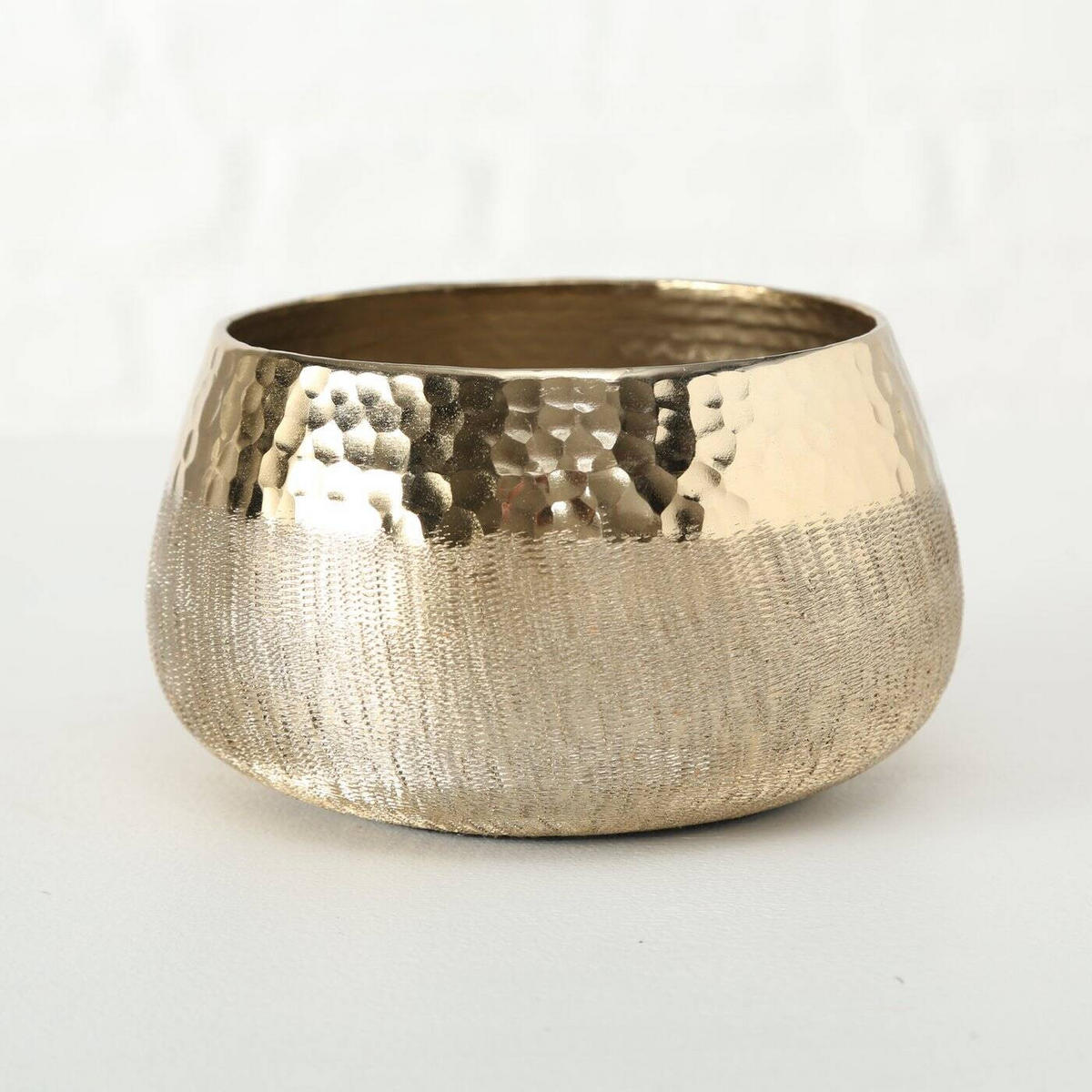 KERZENHALTER Gold 2er-Set - Goldfarben, Metall (20/12/20cm) - Boltze Home