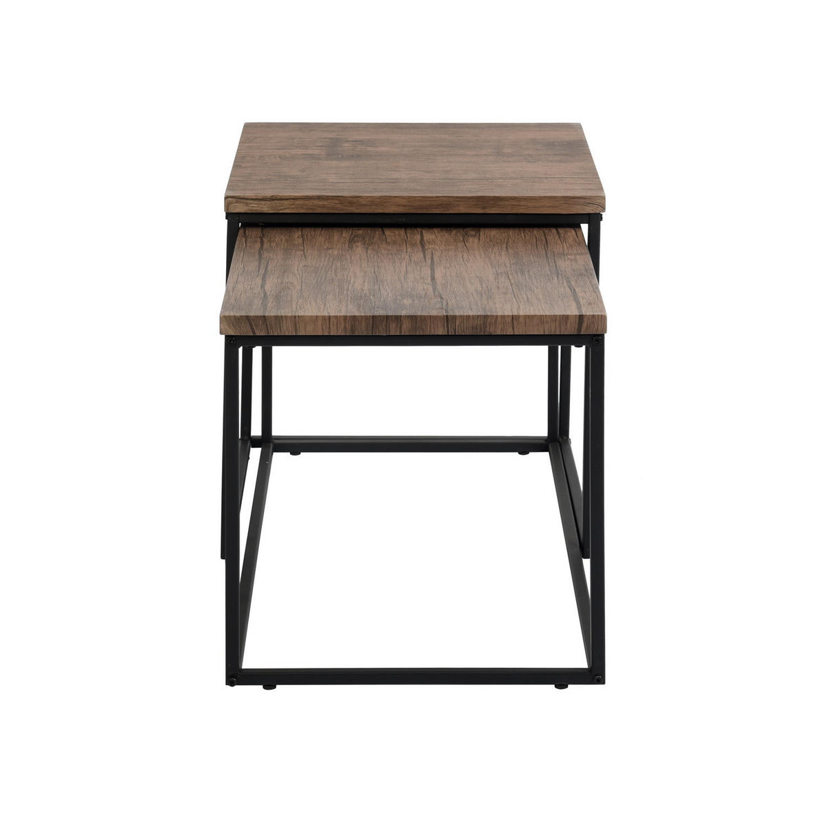 JÍDELNÍ STŮL oválný 120 cm, přírodní a kov, křížová podnož - barva dubu, kompozitní dřevo (80/120/75cm) - Urban Meuble