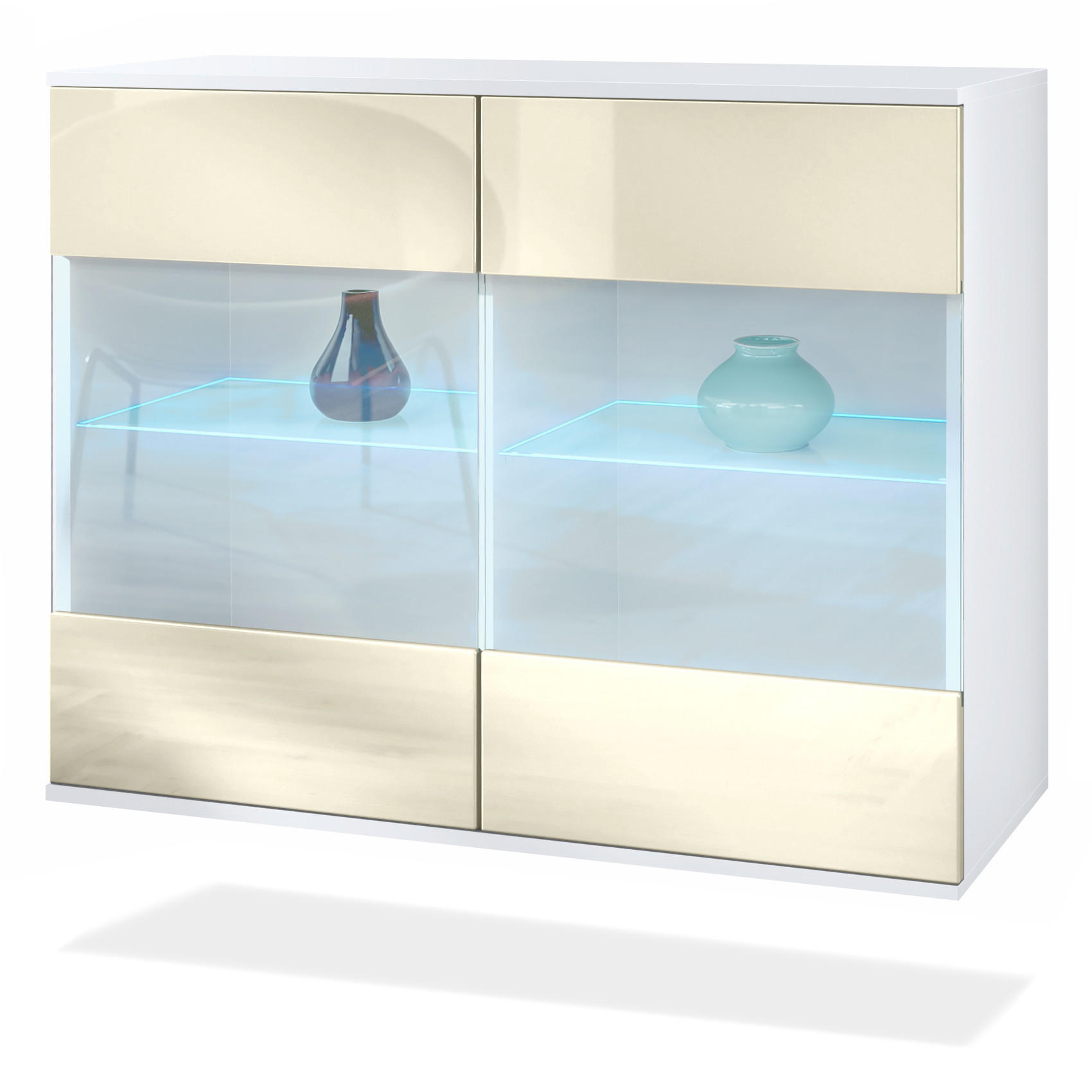 Vladon Kommode Creme 92.5x73.5x35 cm
