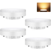 LED žárovka GX25 5W 2,5/7,4cm (sada 4 ks) - bílá, plast (7.4/2.5cm) - Nettlife