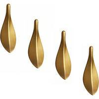 MÖBELGRIFF Gold 4er-Set - Goldfarben, Metall (3/2.7/8.8cm)