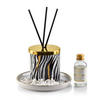DIFFUSOR MIT DECKEL Basic Gold 14/14/9.5 cm Keramik - Goldfarben, Keramik (14/9.5/14cm) - Mondex