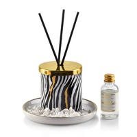 DIFFUSOR MIT DECKEL Basic Gold 14/14/9.5 cm Keramik - Goldfarben, Keramik (14/9.5/14cm) - Mondex