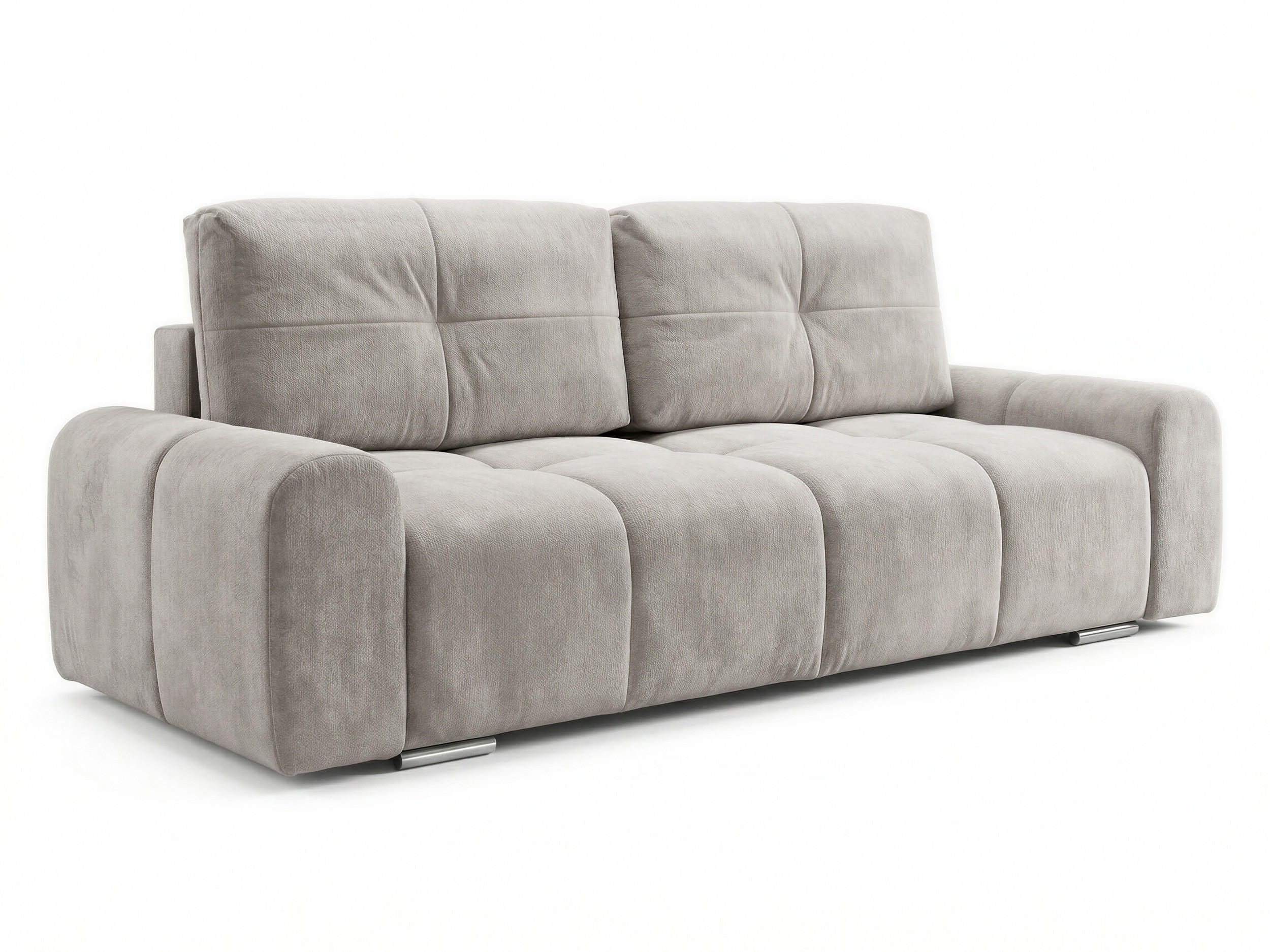 Sofnet Schlafsofa Grau 245x100x99 cm