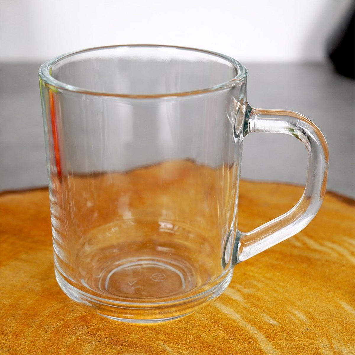 TRINKGLAS-SET mit Griff 3er-Pack transparent - Klar, Glas - Excellent Houseware