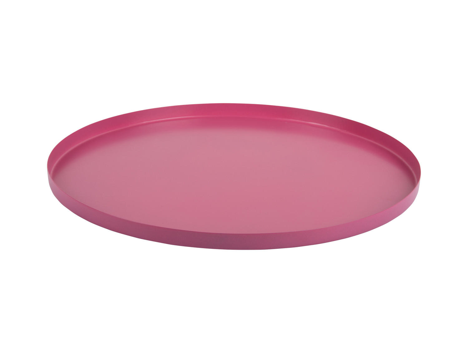 SERVIERTABLETT Servir 35/35/1 cm - Pink, Metall (35/1/35cm) - Present Time