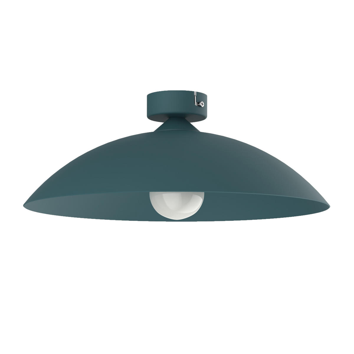 DECKENLEUCHTE Flash - Blau, Metall (40/40/14.5cm) - Lumicom