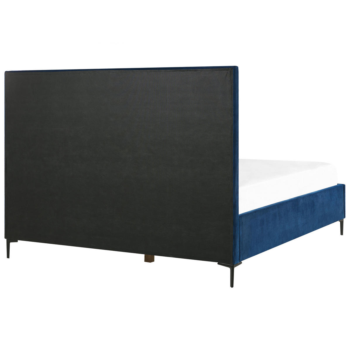 POLSTERBETT 180x200 cm Blau Sezanne - Blau, Textil (180/200cm) - Beliani