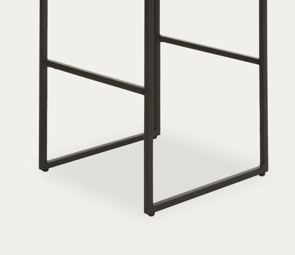 BARHOCKER Stan Beige 38 cm x 85 cm - Beige, Textil (38/85/38cm) - Kenay Home