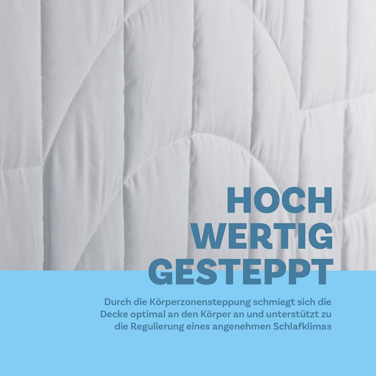 BETTDECKE leichte Sommerdecke 135x200cm - ohne Bezug nutzbar - Weiß, Textil (135/200cm) - Bestlivings