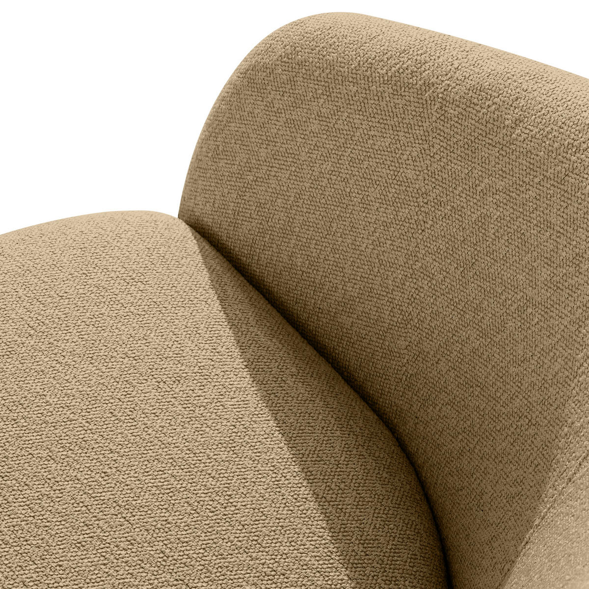 GARTENSOFA SOLIS - Beige, Textil/Metall (118/76/66cm) - KONSIMO®