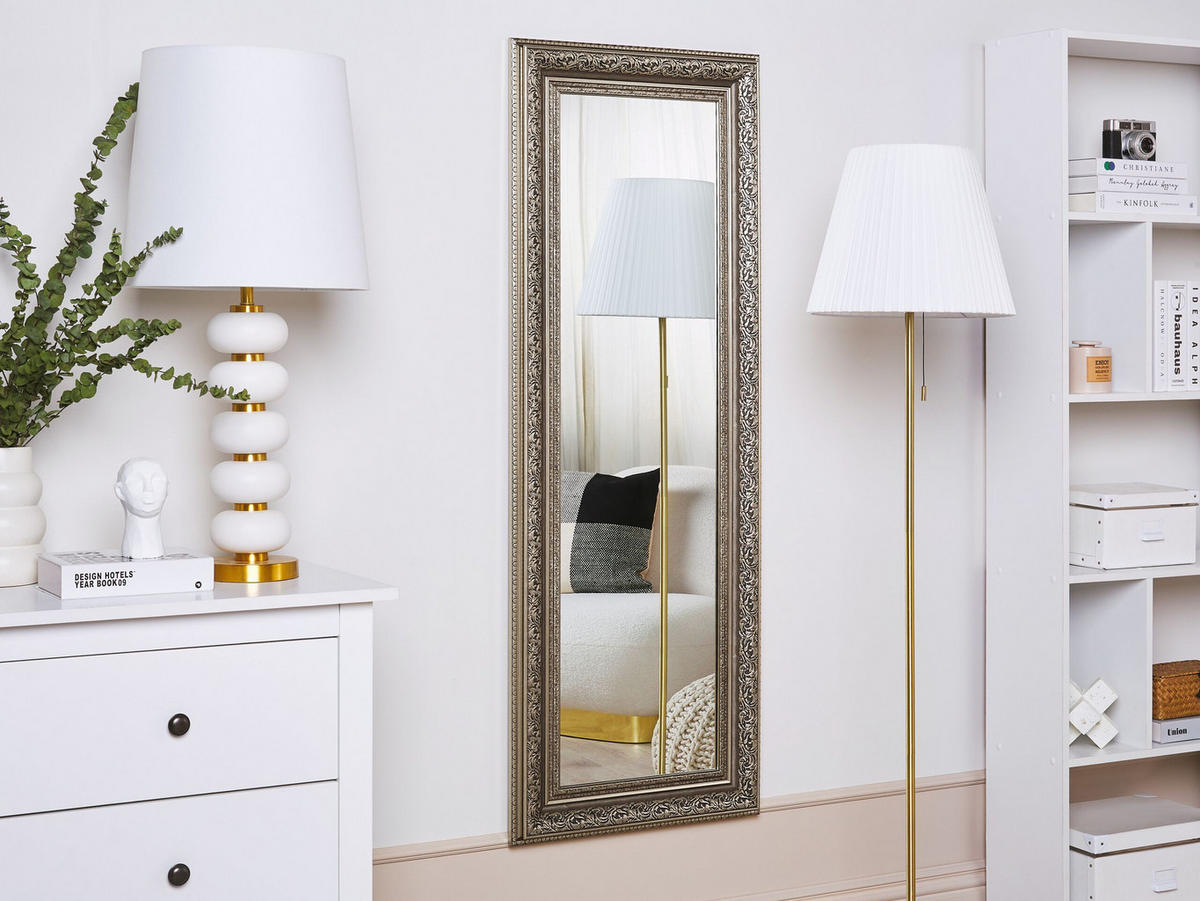 WANDSPIEGEL gold rechteckig 51/141 cm Aspen - Goldfarben, Kunststoff (51/141/4cm) - Beliani