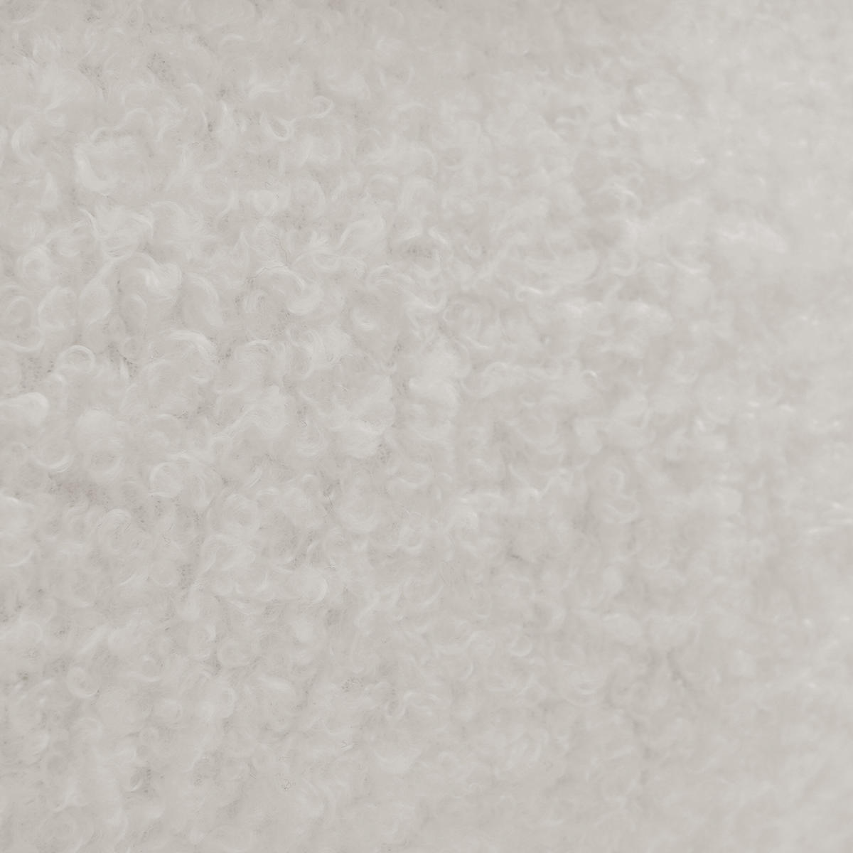 BANCĂ Crem cu spațiu de depozitare țesătură teddy 110 cm - crem, material textil/compozit lemnos (110/42/45cm) - Relaxdays