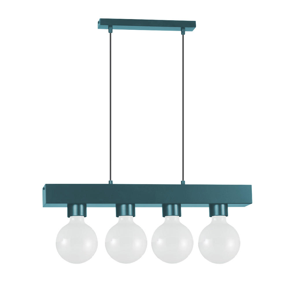 HÄNGELEUCHTE - Blau, Metall (10/45/7.5cm) - Lumicom