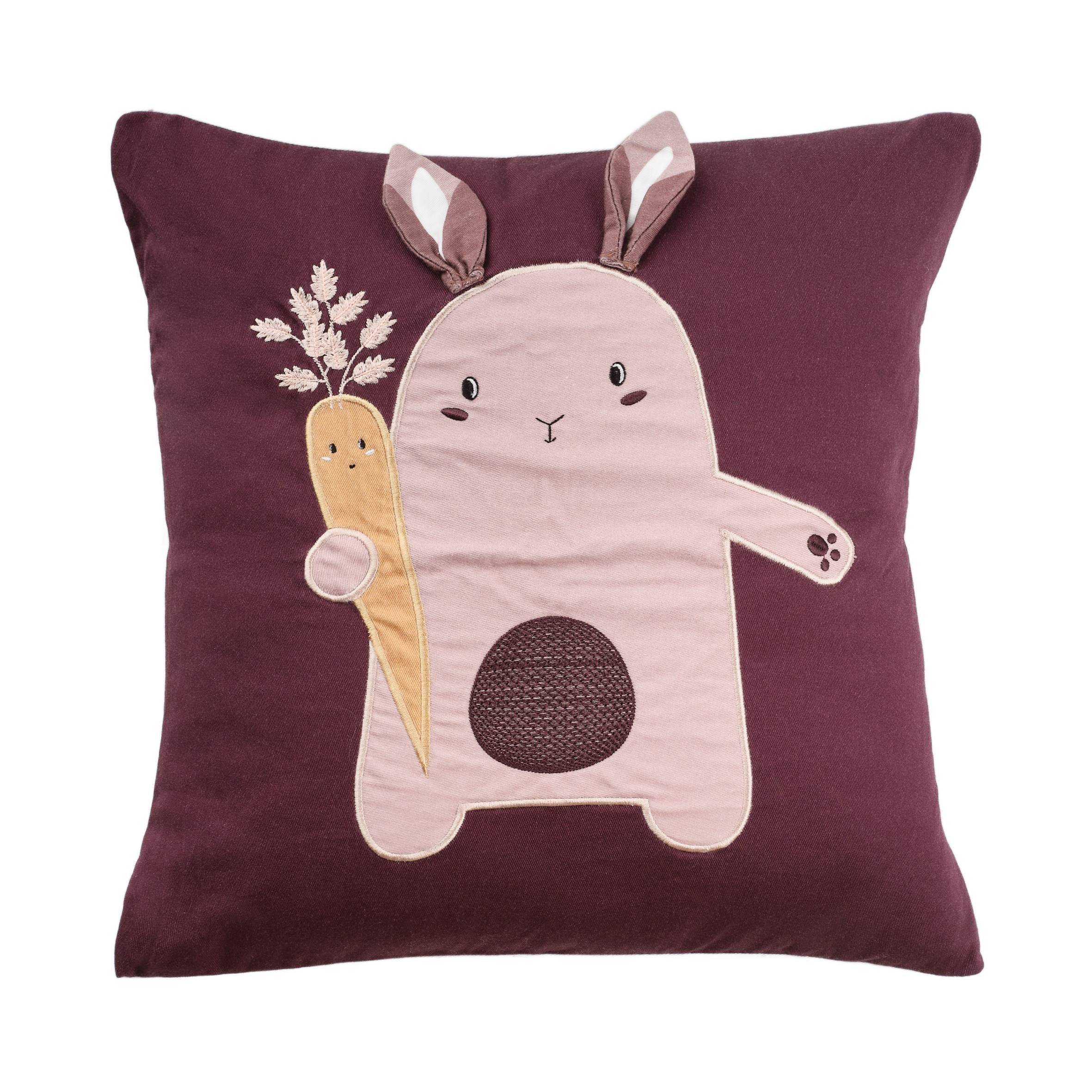 KISSENBEZUG Harvest - Violett, Textil (45/45cm) - home&you