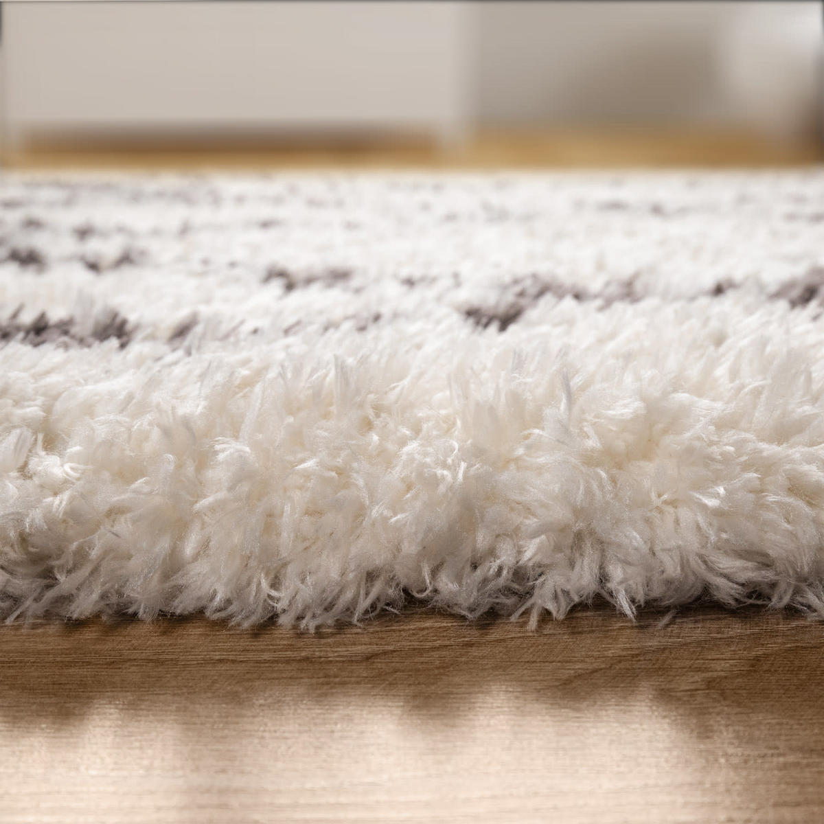 HOCHFLORTEPPICH 120/160 cm Maghreb 077 - Creme, Kunststoff (120/160cm) - Paco Home