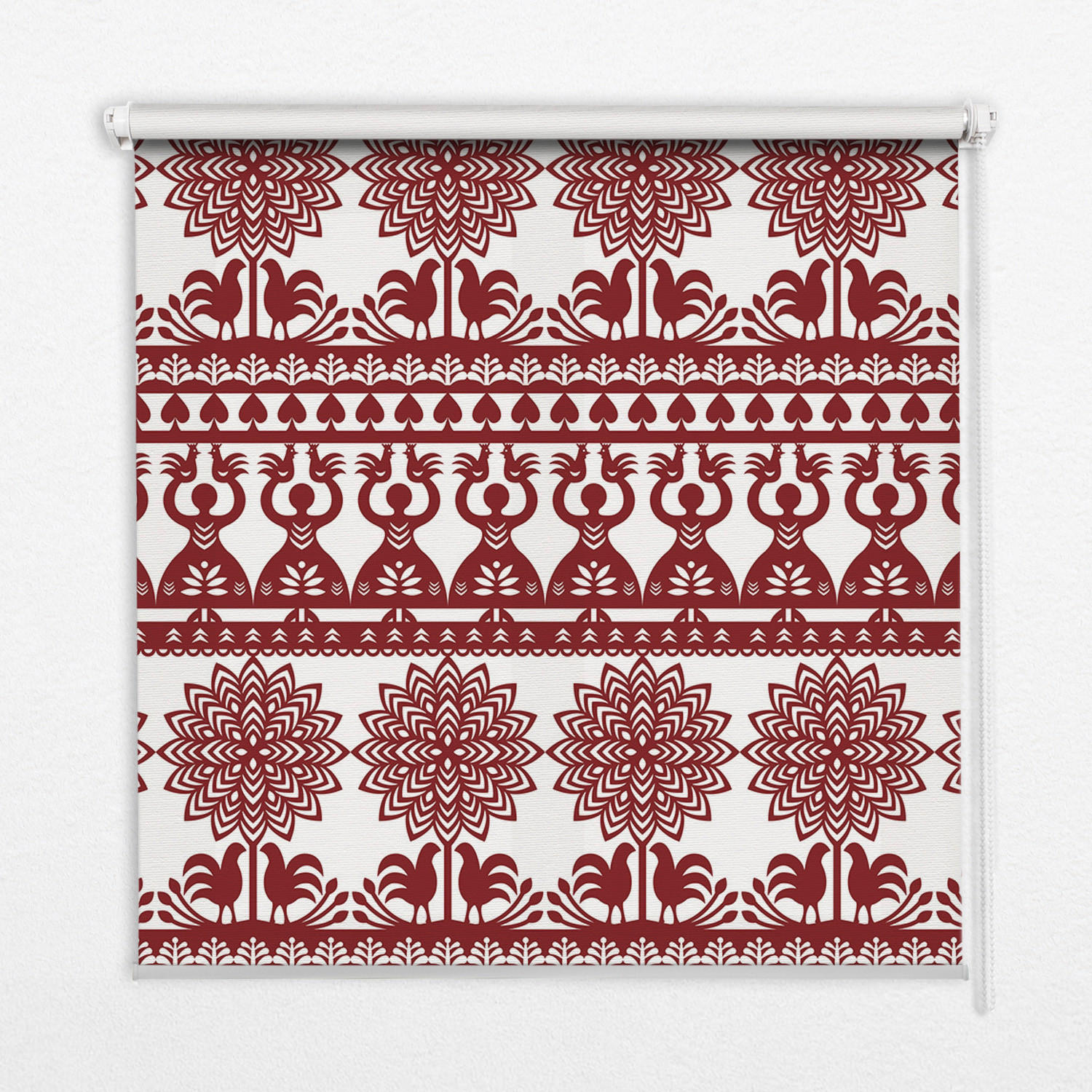 TULUP VNITŘNÍ roleta - okenní roleta - roleta - 150x140 cm - Hnědý vzor