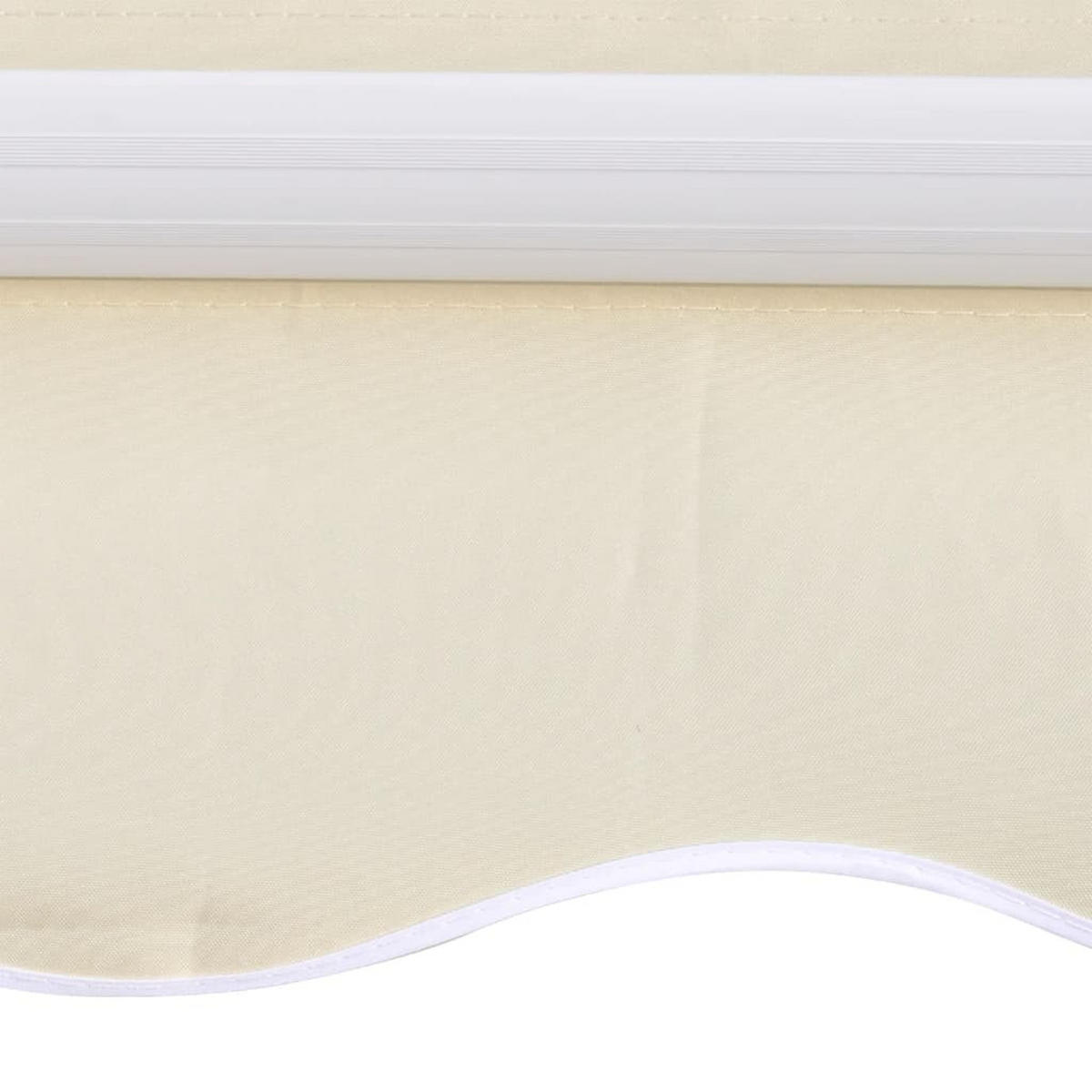 MARKISENBESPANNUNG Markisenstoff Creme, für 350x250 cm - Creme, Textil (330/0.3/245cm) - DELUKE