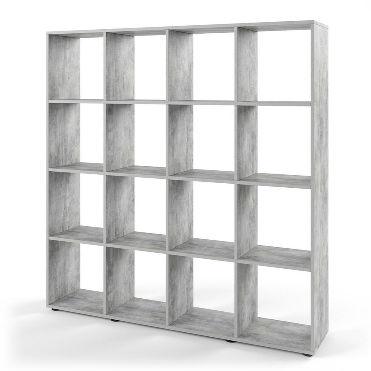 RAUMTEILER Karree Grau 138.5 x 142.5 cm - Grau, Holzwerkstoff (138.5/142.5/29cm) - Vicco