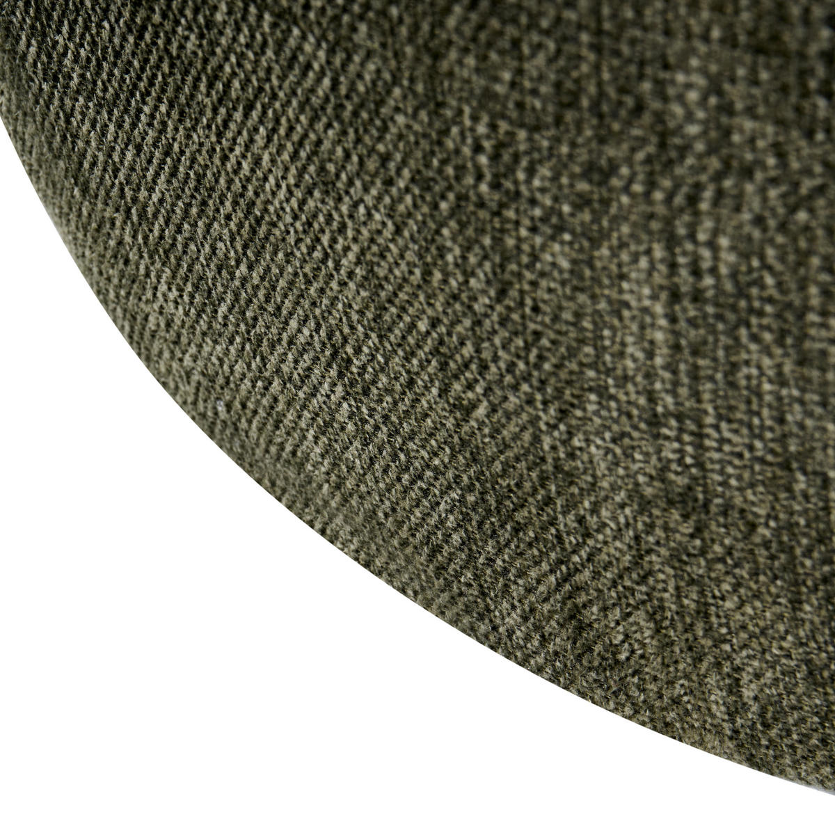 POUF Dunkelgrün Ashton - Grün, Textil (61/43/61cm) - Beliani