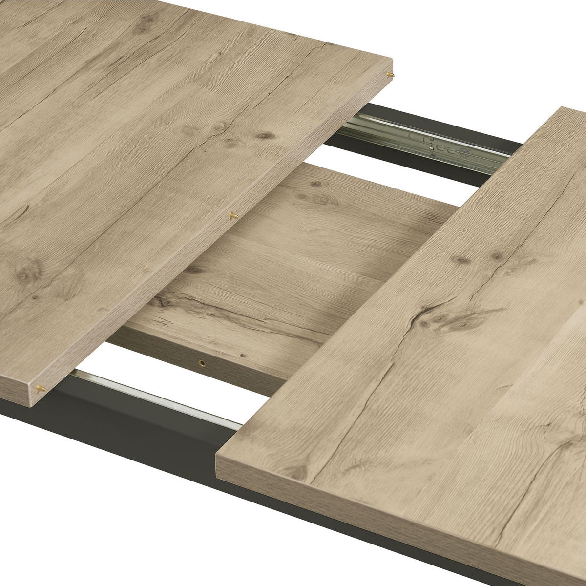ESSTISCH ANNA 120-160/80/76 cm Sandeiche - Sandfarben, Holz (80/120/76cm) - B&D Home