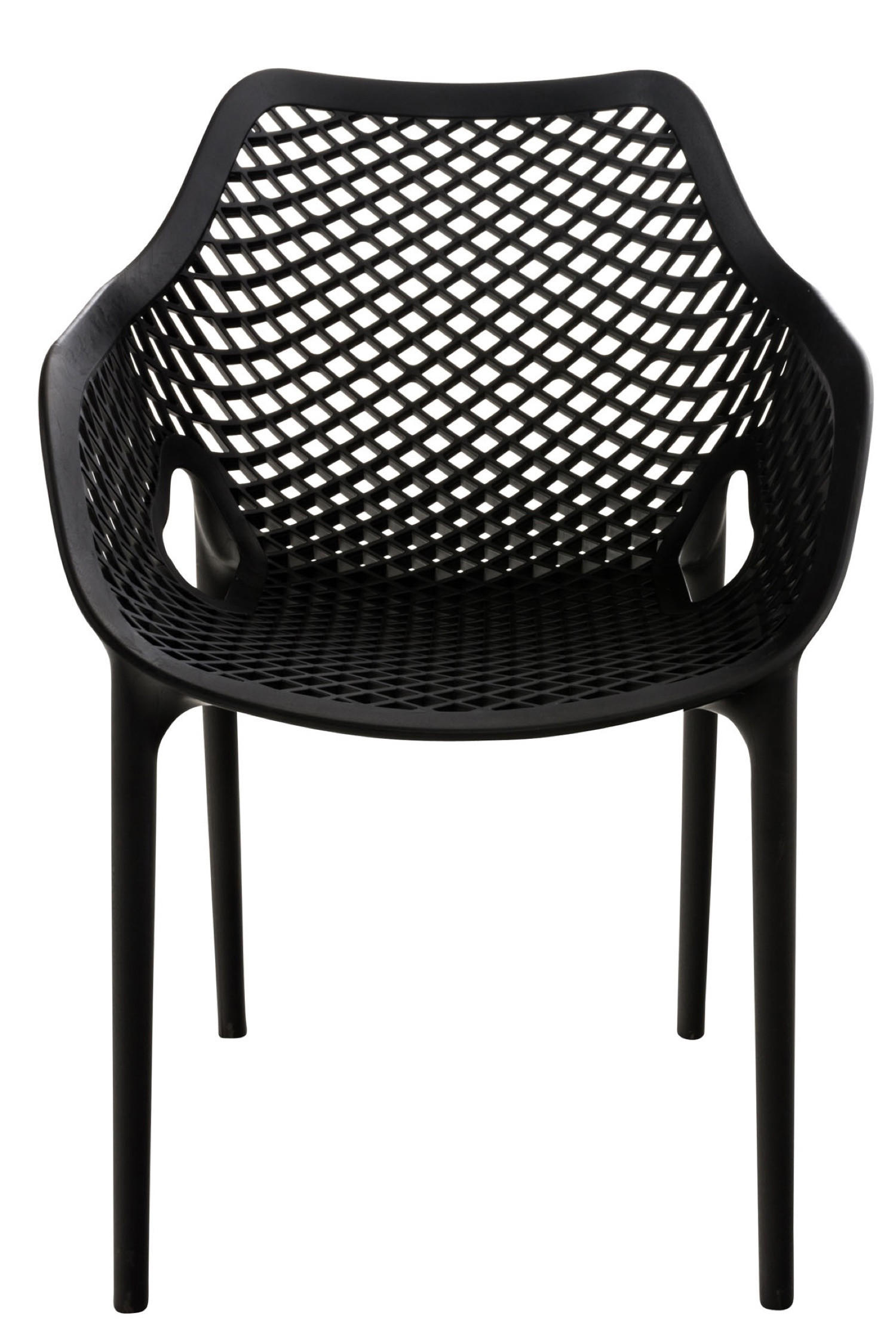 GARTENSTUHL Aero XL schwarz - Schwarz, Kunststoff (57/60/81cm) - TPFGarden