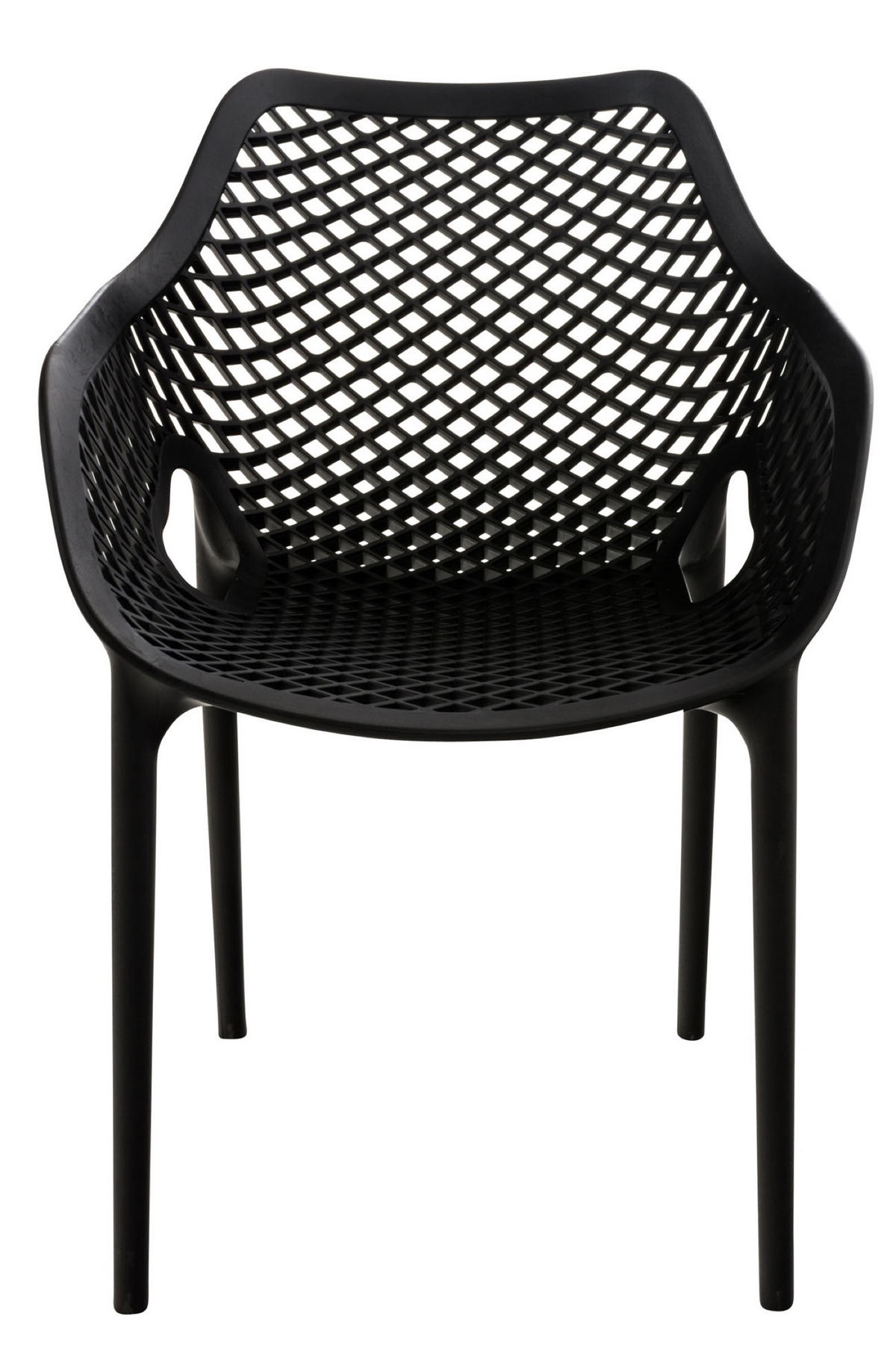GARTENSTUHL Aero XL schwarz - Schwarz, Kunststoff (57/60/81cm) - TPFGarden