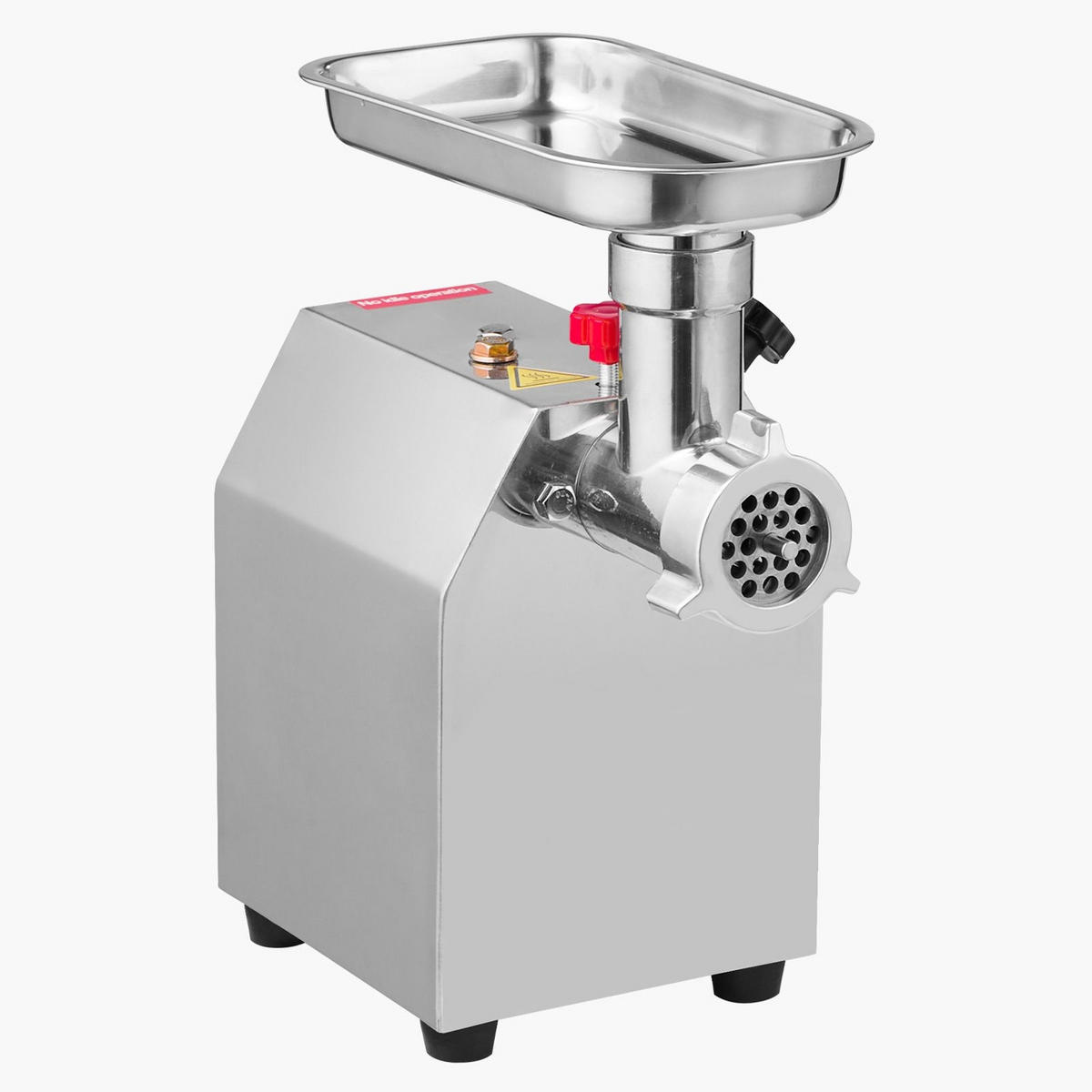 FLEISCHWOLF Gewerblicher elektrischer 8 Edelstahl Silberfarben - Silberfarben, Metall (24/39.01/37cm) - Rolipo