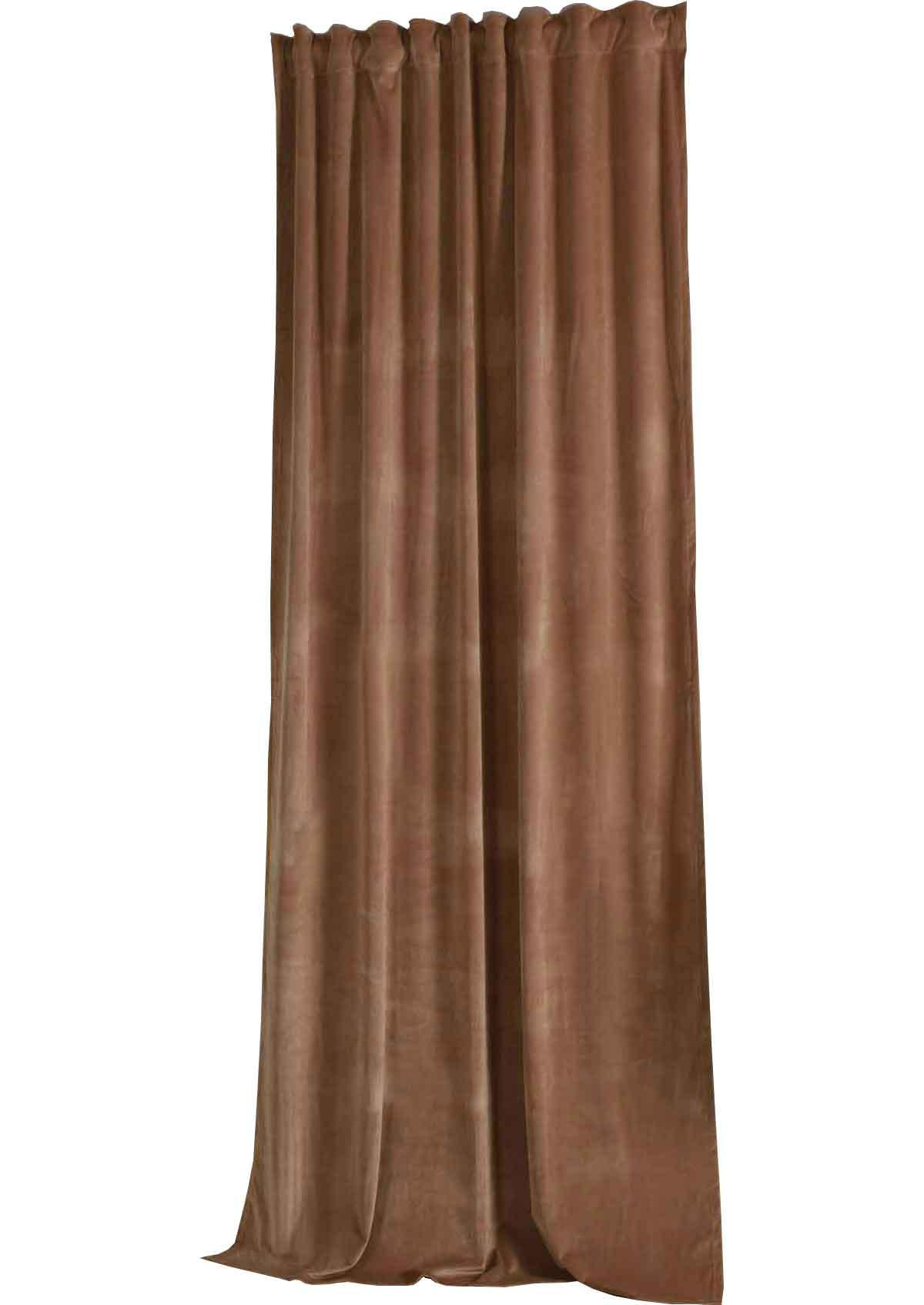 VORHANG MILANO HxB 280x135 cm Sand - Sandfarben, Textil (135/280cm) - Gardinenbox