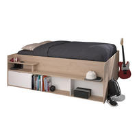 HOCHBETT Parisot Travel 140x200 Holznachbildung Jackson Eiche/Weiß - Eichefarben/Weiß, Kunststoff (140/200cm) - 58aufmkessel