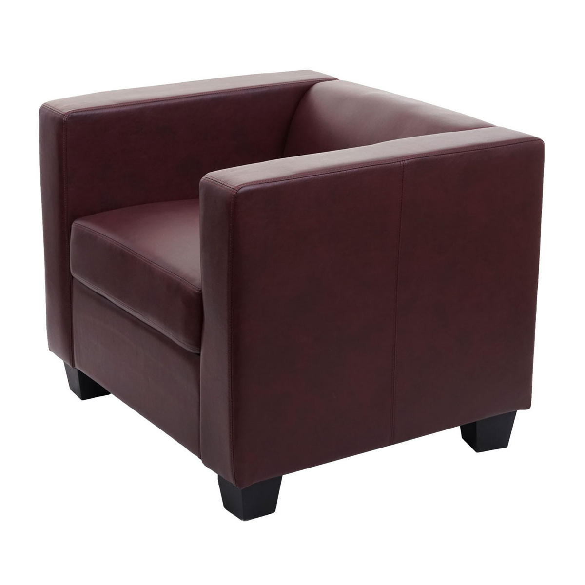 SESSEL LOUNGESESSEL Rotbraun - Rotbraun, Textil (86/70/75cm) - MCW