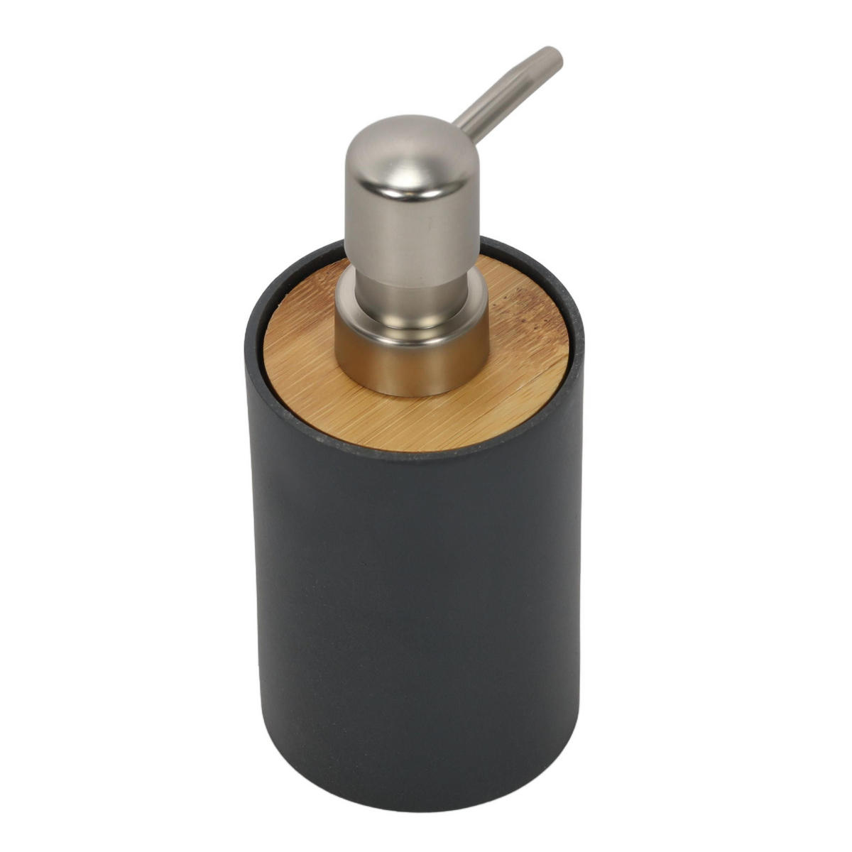 SEIFENSPENDER Soap 350 ml 8/7,3/16,5 cm - Schwarz, Kunststoff (7.3/16.5/8cm) - Berilo
