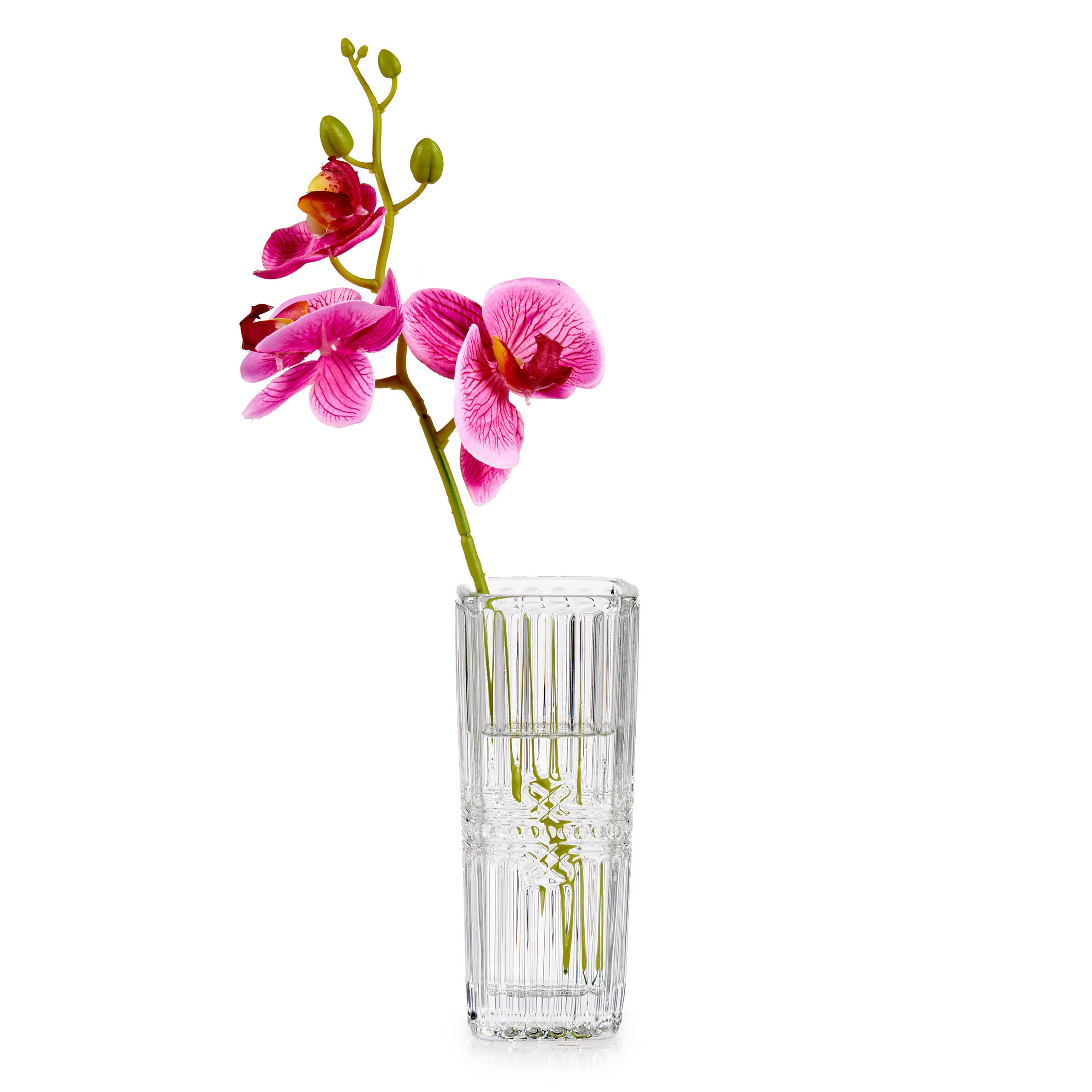 VASE 15 cm - Transparent, Glas (14.8cm) - Giftdecor