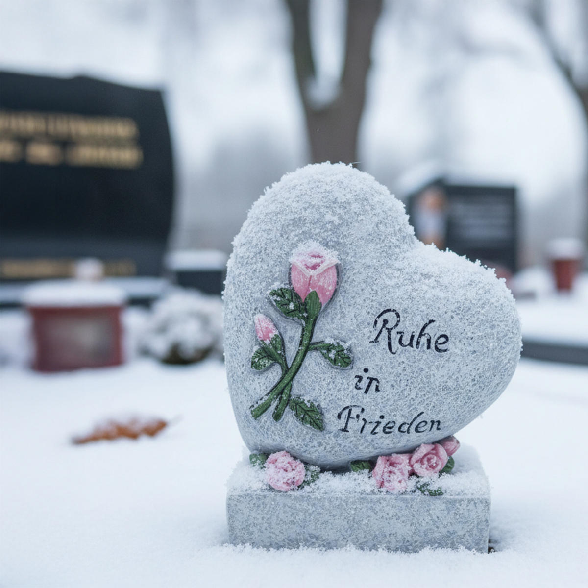 HROBNÁ výzdoba - sivá, plast (10.8/19.8/15.8cm) - Relaxdays