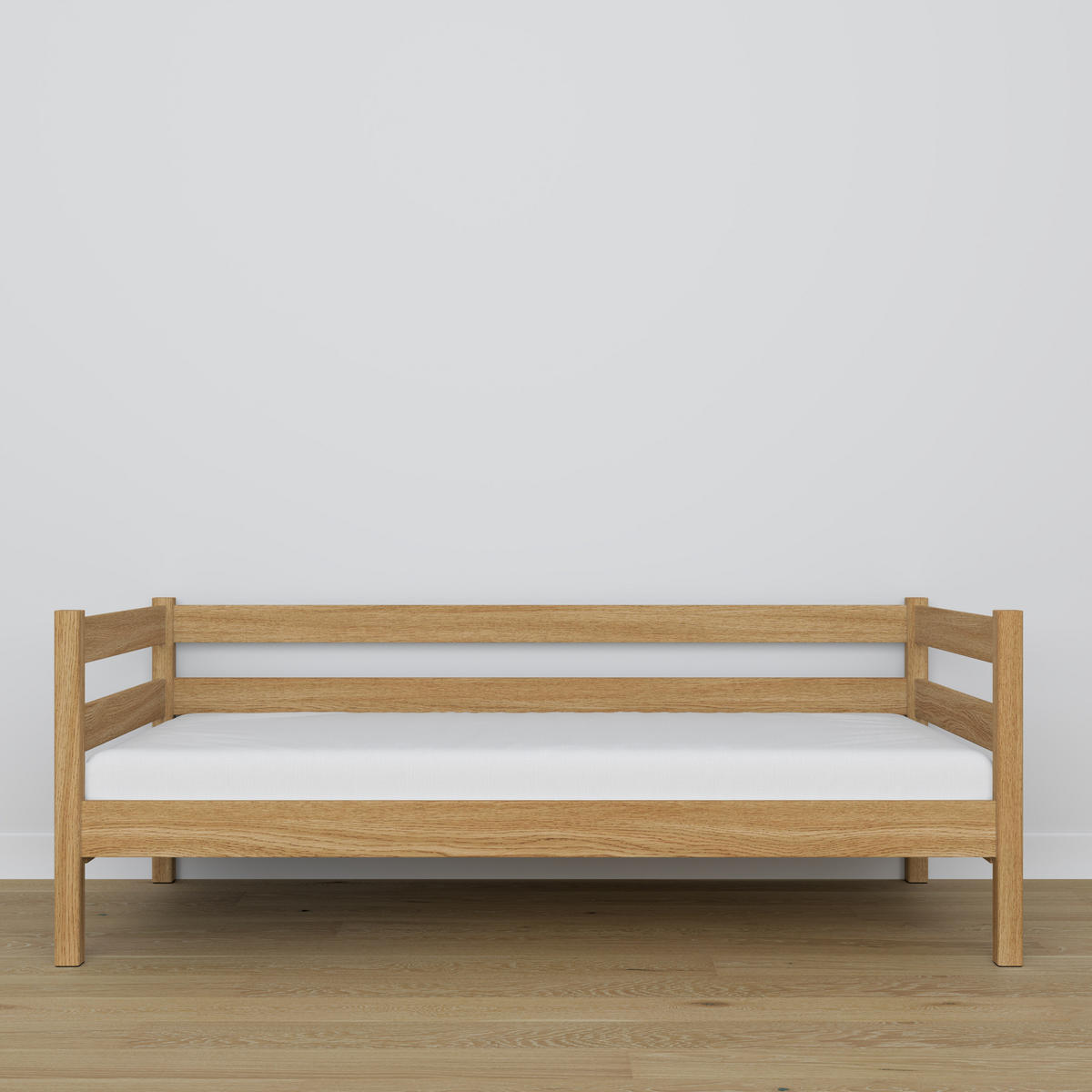 TAGESBETT Eiche Natur 80/190 - Eiche Artisan, Naturmaterialien/Holz (80/190cm) - N-Wood