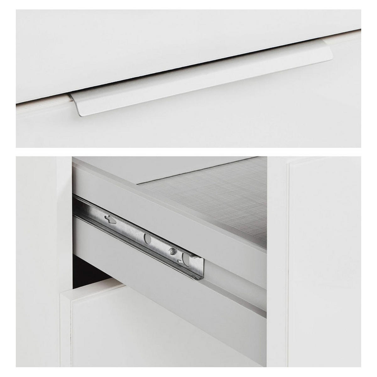 NACHTKONSOLE Easy Plus Plankeneiche / Grauglas 52 / 38 / 56cm - Eichefarben/Grau, Holz/Holzwerkstoff (52/56/38cm) - Wimex