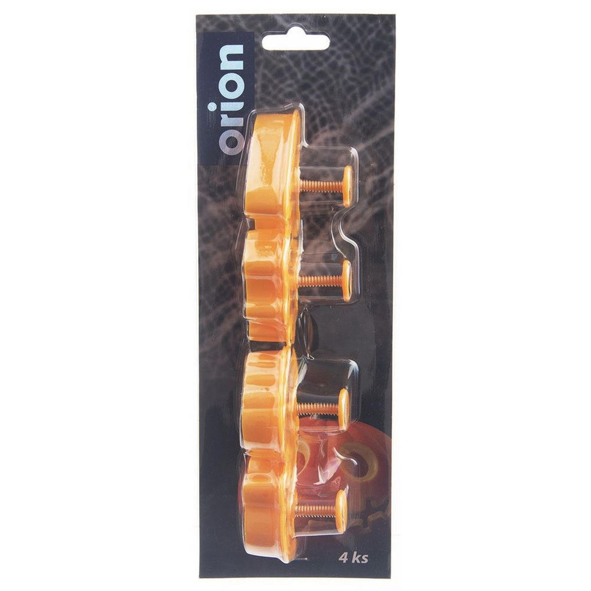 AUSSTECHFORMEN-SET Halloween Stempel 4-teilig Orange - Orange, Kunststoff (5.5/5/6cm) - Orion 