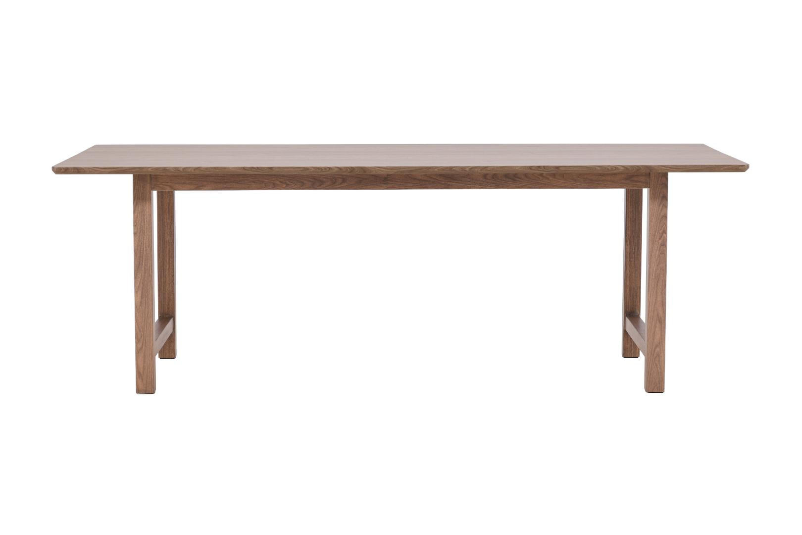 ESSTISCH, Count, Braun, MDF, 100 x 220 x 75 cm - Braun, Holzwerkstoff (220/100/75cm) - ebuy24