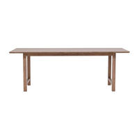 ESSTISCH, Count, Braun, MDF, 100 x 220 x 75 cm - Braun, Holzwerkstoff (220/100/75cm) - ebuy24