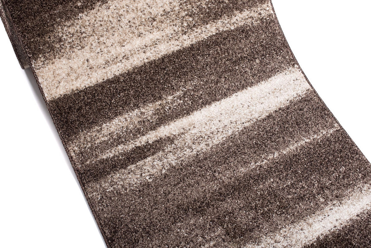 LÄUFER SARI Hellbraun 80/300 cm - Hellbraun, Textil (80/300cm) - Tapiso