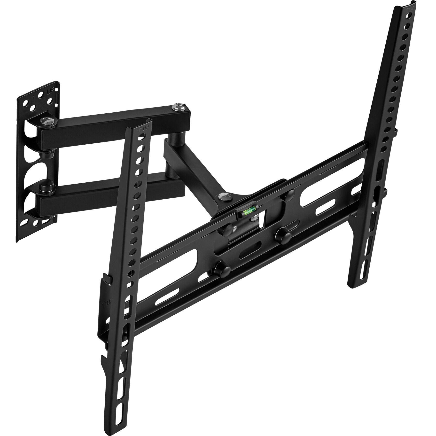 TV-WANDHALTERUNG, bis 50 kg,schwarz - Schwarz, Metall (8.1/43/44.5cm) - tectake