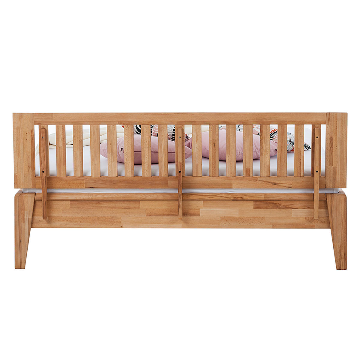BETT - Massivholz - Kernbuche, Holz (160/200cm) - home24