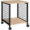 BEISTELLTISCH Gary,40 x 40 x 48 cm,Industrial Holz hell, Eiche Sonoma - Naturfarben, Holzwerkstoff (40/40/48cm) - tectake