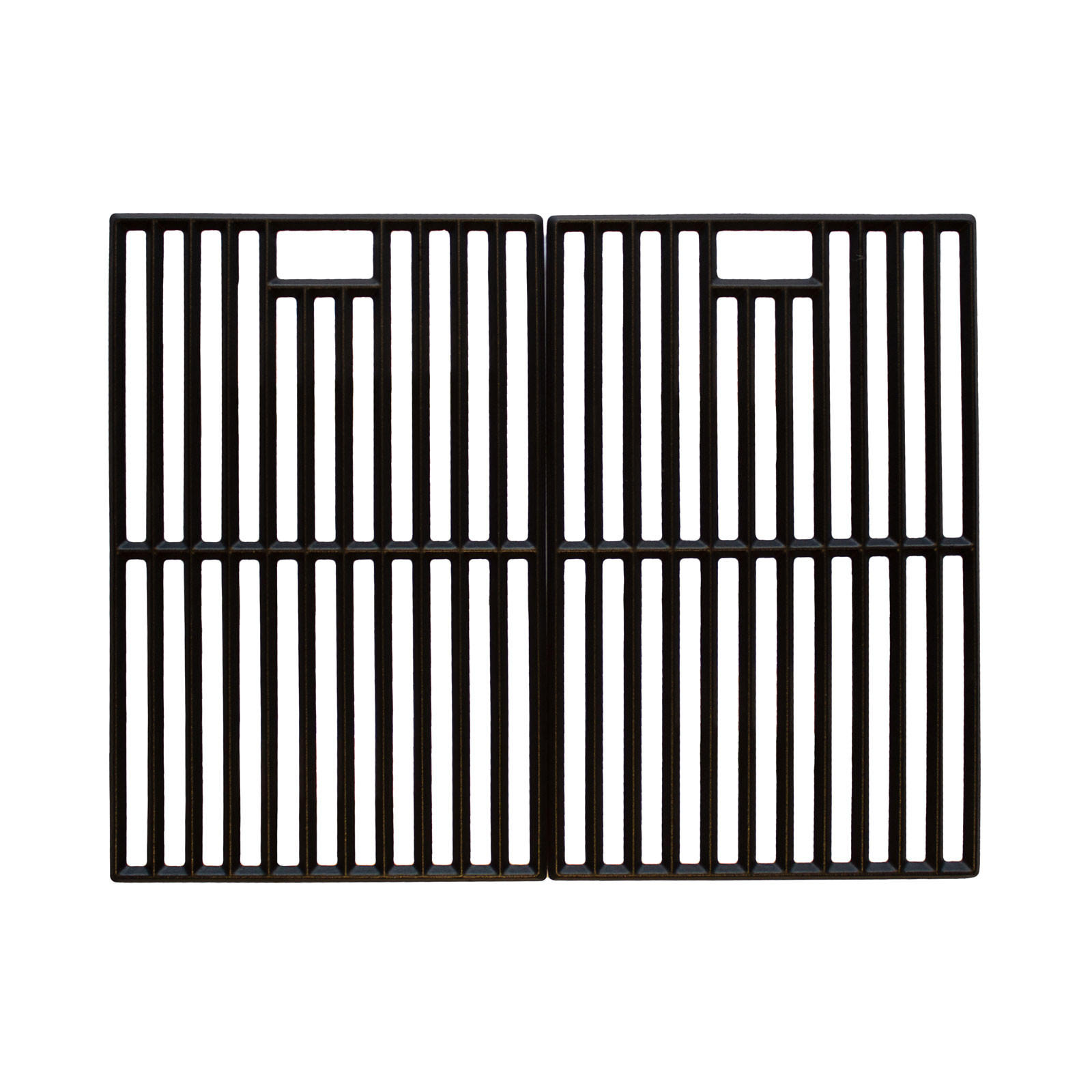 GRILLROST HERO Gusseisen (2er Set) - Schwarz, Metall (55/42cm) - TAINO