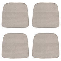 SITZKISSEN Richmond - Beige - 48/48/6 cm - 4er-Set - Beige, Textil (48/6/48cm) - Madison